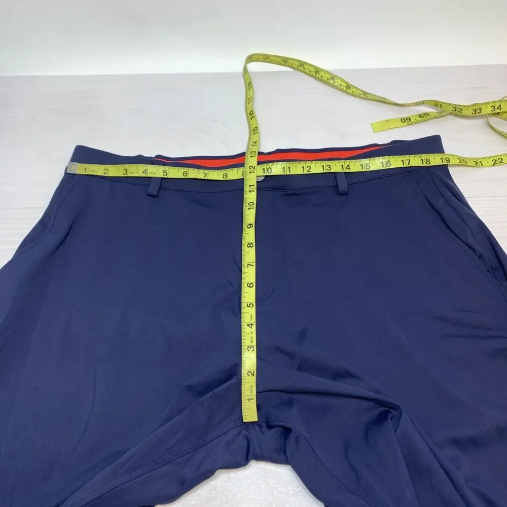 Redvanly Hanover Golf Shorts Mens Size XXL Blue Stretch Performance 9" Inseam - Picture 6 of 7